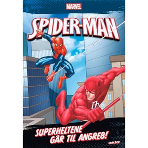 Spider-man - Superheltene Går Til Angreb! - Indbundet - Børnebøger Hos Coop