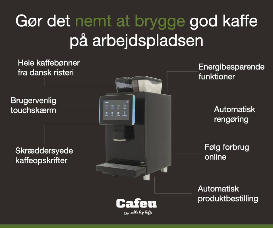 Cafeumat PRO 20 Fuldautomatisk Espressoautomat