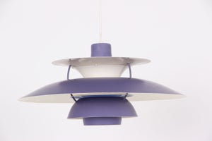 PH5 lampe,  violet retro tidlig udgave, 1958/1960er model