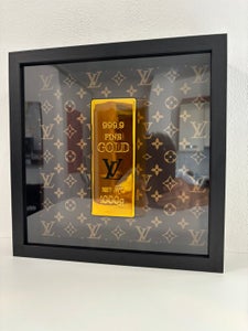 SylanArts - Louis Vuitton Gold Bar Artwork