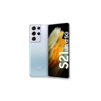 Samsung Galaxy S21 Ultra 5G 128 GB Sølv Okay