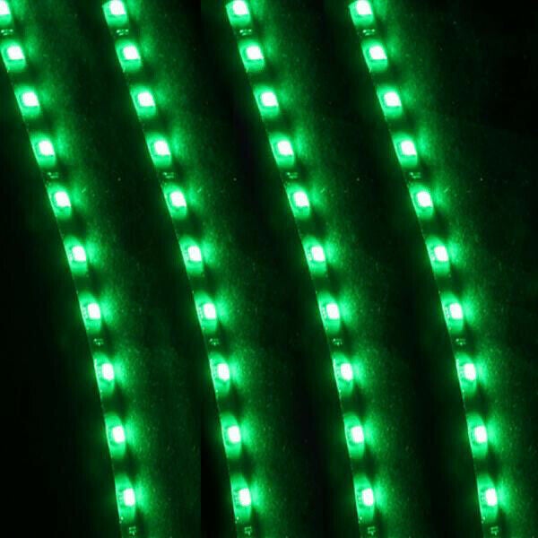  2 stk. LED flexible strips 30cm vandtæt, 12v. 