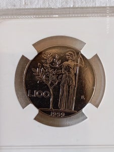 Italien, Den Italienske Republik. 100 Lire 1959