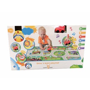 Happy Baby Drive N' Learn legetæppe