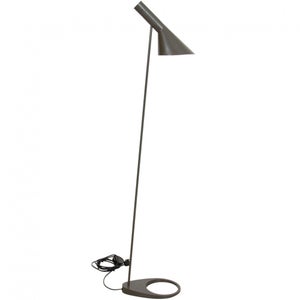 Arne Jacobsen grå gulvlampe