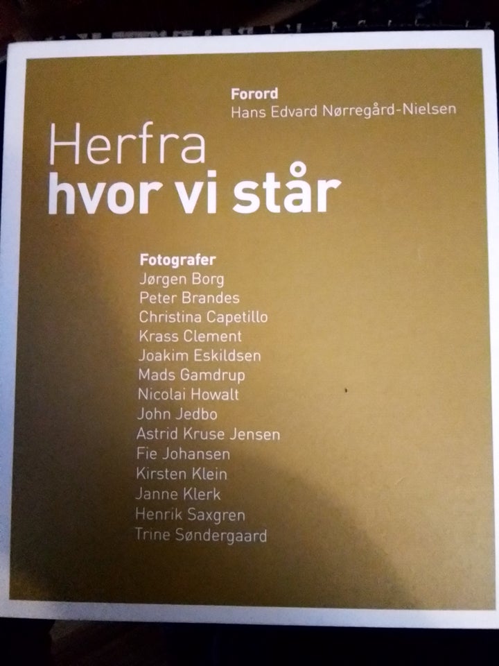 Herfra hvor vi står